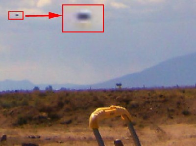 Unidentified Flying Object in the San Luis Valley of Colorado