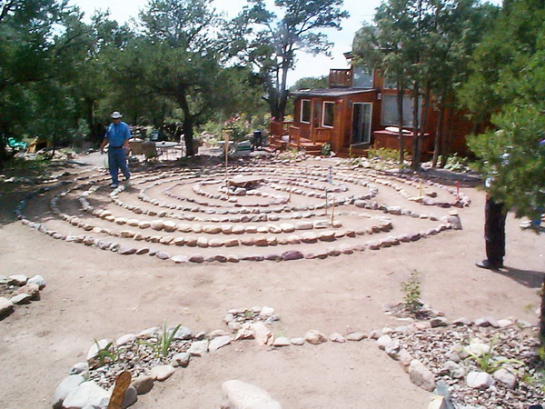 Crystal labyrinth at Crestone